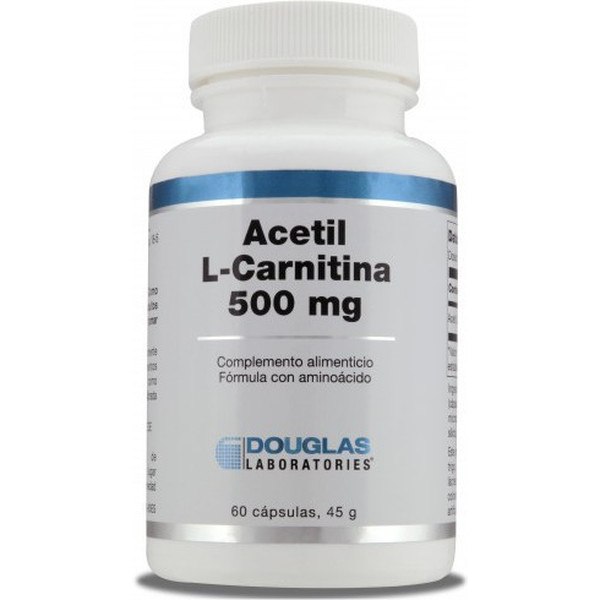 Douglas Acétyl L-carnitine 500 Mg 60 Caps