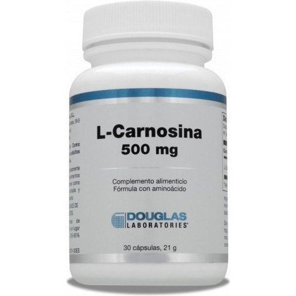 Douglas L-carnosine 500 Mg 30 Caps