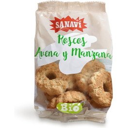 Sanavi Roscos Avena Y Manzana 150 G