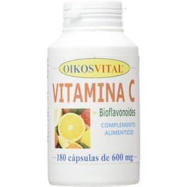 Oikos Vital Vit. C + Bio-flavonoides 600 Mg 180 Caps