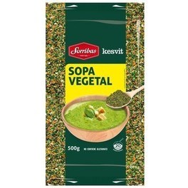 Sorribas Kesvit Sopa Vegetal Sémola Mediana 500 Gr