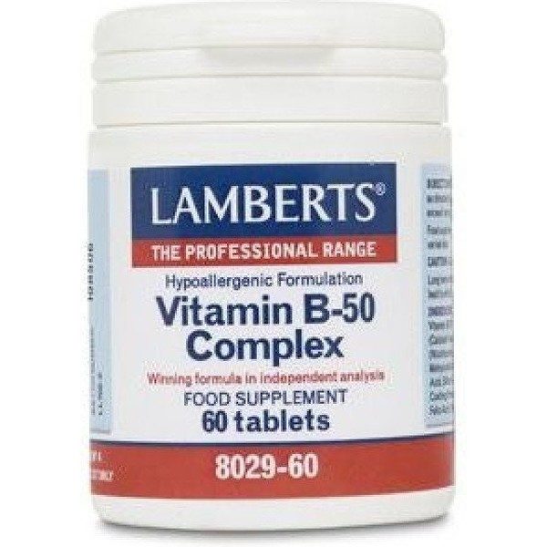 Lamberts Vit B 50 Complex 60 Tabs