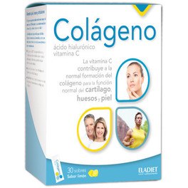 Eladiet Colageno + Ac Hialuronico + Vit C 30 Sobres