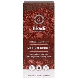 Khadi Herbal Color Castaño Medio 100 G
