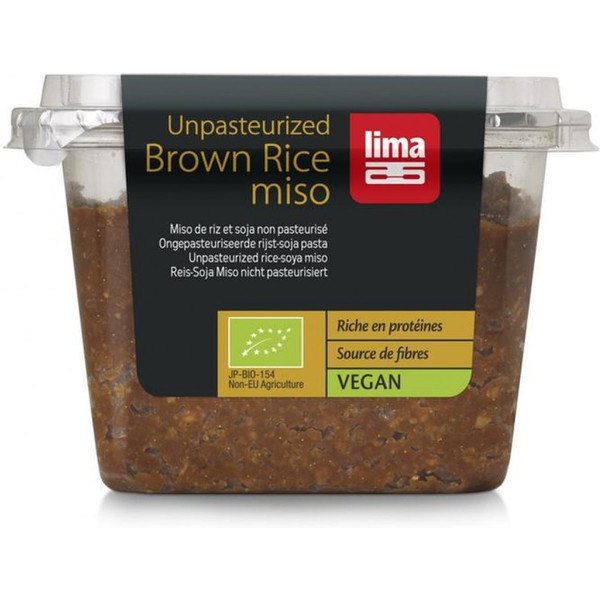 Lima Miso, Soja Y Arroz Integral (No Pasteurizado) 300g