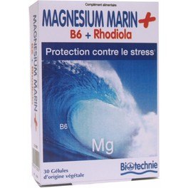 Biover Magnesio Marino + B6+ Rhodiola 30 Cap