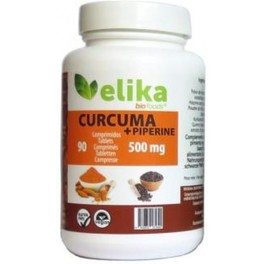 Elikafood Curcuma + Piperina 500 Mg 90 Comp