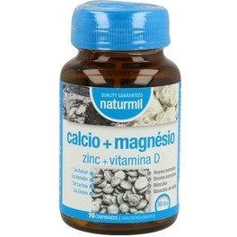 Naturmil Calcio+magnesio+zinc Vit D 90 Comp