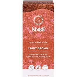 Khadi Herbal Colour Marrone Chiaro 100 G