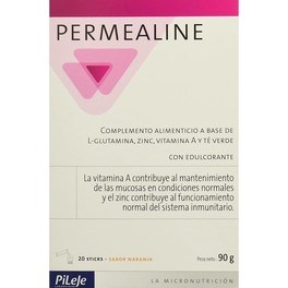Pileje Permealine Sabor Naranja 20 Sticks