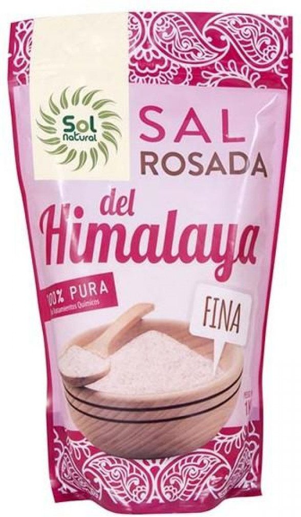 Solnatural Sal Del Himalaya Fina 1 G Solnatural Sal Del Himalaya Fina 1 G