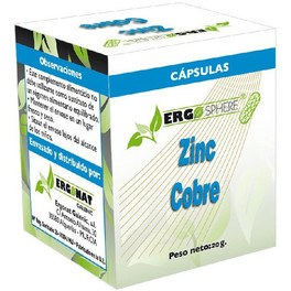 Ergosphere Zinc + Cobre 50 Caps