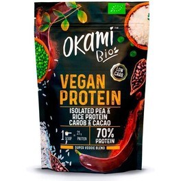 Okami Bio Proteina De Guisante, Arroz, Cacao Y Algarroba 500