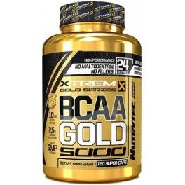 Xtrem BCAA 2:1:1 Gold 5000 120 caps Xtrem BCAA 2:1:1 Gold 5000 120 caps