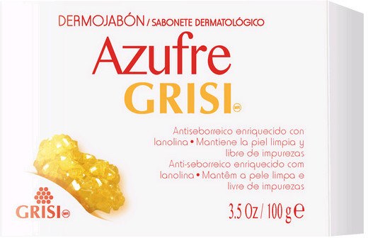 Grisi Dermojabon Azufre 100 Gr Grisi Dermojabon Azufre 100 Gr