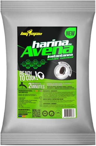BigMan Harina de Avena Instantanea 1 kg BigMan Harina de Avena Instantanea 1 kg