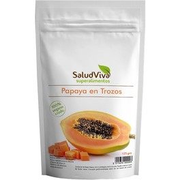 Salud Viva Papaya En Trozos 125 Grs.