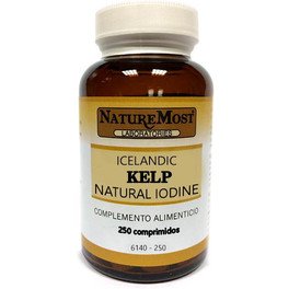 Naturemost Kelp Icelandic Natural Iodine 225 Mcg 250 Tab