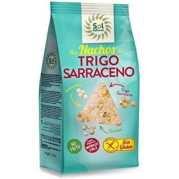 Solnatural Nachos Sarrasin Amarante Et Quinoa 80 G