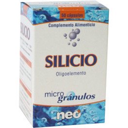 Neo - Silicium 50 Gélules - Complément alimentaire pour apporter de la résistance aux os et aux articulations - Prendre 1 ou 2 par jour