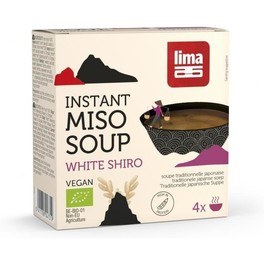 Soupe Instantanée Citron Vert Shiro Miso 4x16,5g Bio