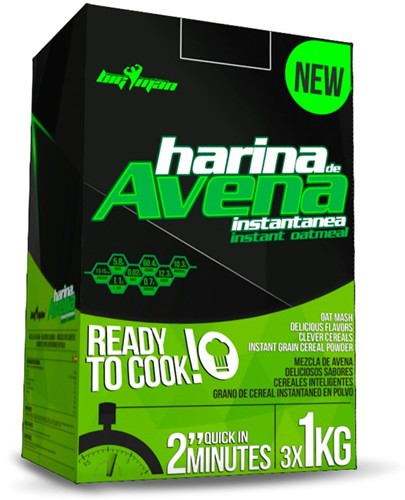 BigMan Harina de Avena Instantanea 1 kg BigMan Harina de Avena Instantanea 1 kg