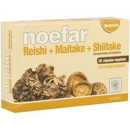 Noefar Reishi-maitake-shitake 30 Vcaps