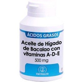 Equisalud Aceite Higado De Bacalao Vitaminas A-d-e 500 Mg