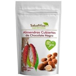 Salud Viva Almendras Cubiertas De Chocolate Negro 100 Grs