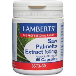 Lamberts Saw Palmetto Extrait 160 mg 60 Tabs