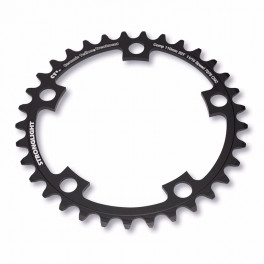 Stronglight Plato Ct2 110 Mm 10/11v.negro 38 Dientes
