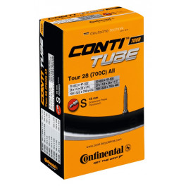 Continental Camara Tour 28x1 1/4-1.75 Valvula Dunlop 40 Mm
