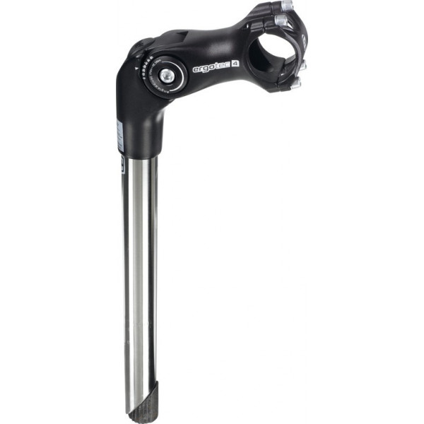Ergotec Potencia De Caña Octupus 2 31.8 /25.4 110 Mm 300 Aluminio/aceroinoxidable Negro
