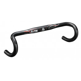 Itm Manillar Ctra Alutech 7075 400 Mm 31.8 Negro Anodizado