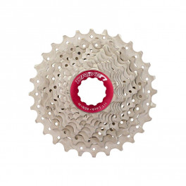 Sunrace Cassette Aluminio Metal Rojo 10v.(11-28)