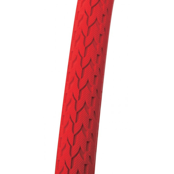 Point Cubierta Duro Fixie Pops 700x24c Plegable Rojo