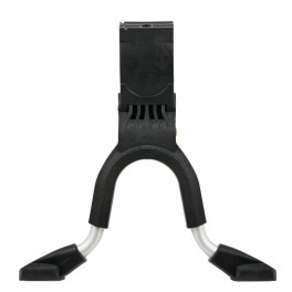 Hebie Soporte Caballete Doble Lite Rex 27.5 Cm Pie Largo 24-26"negro