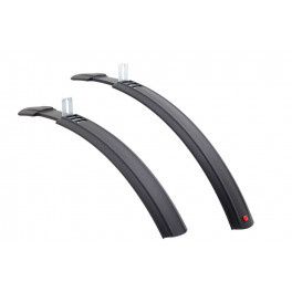 Hebie Juego De Guardabarros Mtb Natter 26-29"negro 0770 60mm