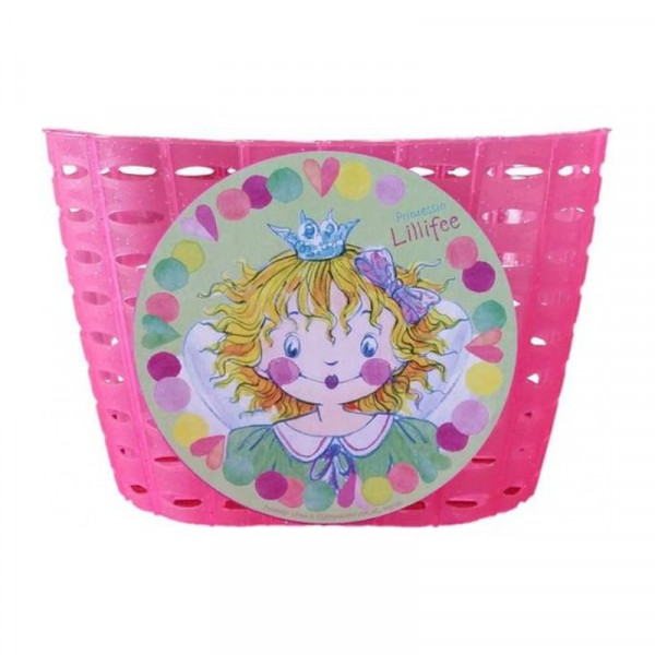 Bike Fashion Cesta Manillar Princesa Plastico Rosa