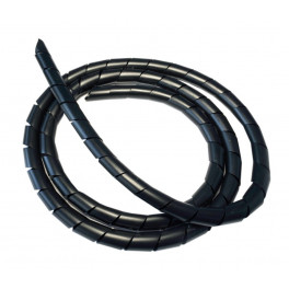 Fasi Protector De Cables En Espiral 5 Metros X 6 Mm Flexible Negro
