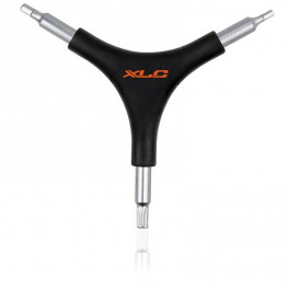Xlc To-m15 Clé Y Hexagonale Intérieure 4/5 Mmt25 Étoile Noir/Argent