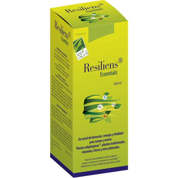 100% Natural Resiliens Essentials 500 Ml