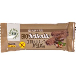 Solnatural Rellenito De Choco Y Avellanas Bio S/g 1 x 25 gr