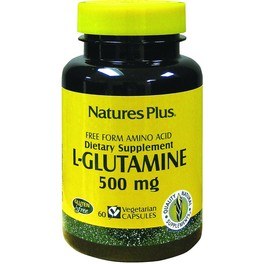 Natures Plus L Glutamina 60 Caps 500 Mg