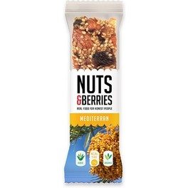 Nuts&berries Barrita Mediterran Nuts&berries 40 G