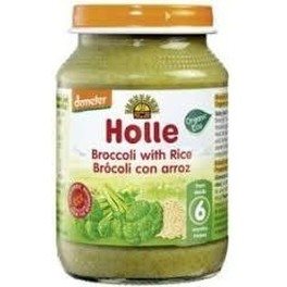 Holle Potito Brocoli Con Arroz Integral +4 Meses 190g