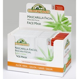 Corpore Sano Expositor Mascarilla Facial Bidosis 7,5 Ml +7,5 Ml