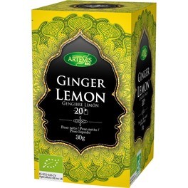 Artemis Bio Ginger Lemon 20 Filtros Eco Sin Teina