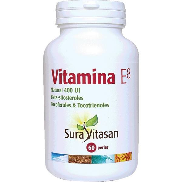 Sura Vitasan Vitamina E8 Natural 400ui 60pe