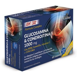 Nature Essential Glucosamina+condroitina+msm 1000 Mg 60 Comp Bliste
